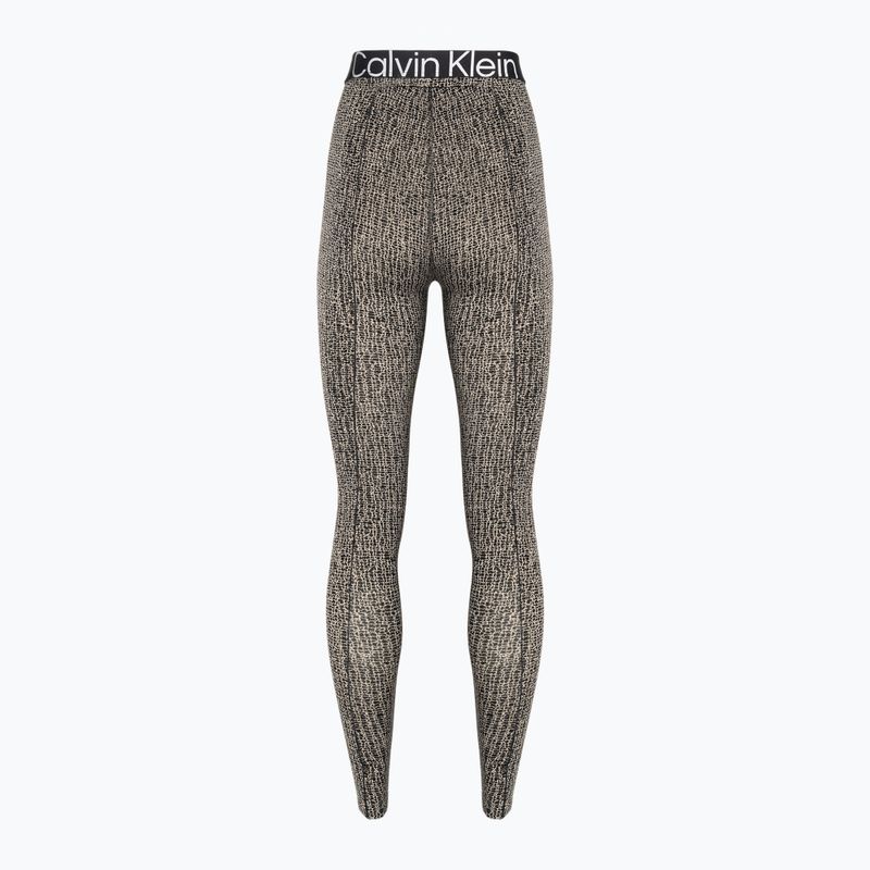 Dámské tréninkové legíny Calvin Klein 7/8 8VR šokující potisk 6