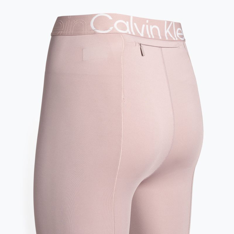 Dámské tréninkové legíny Calvin Klein 7/8 8HR gray rose 8