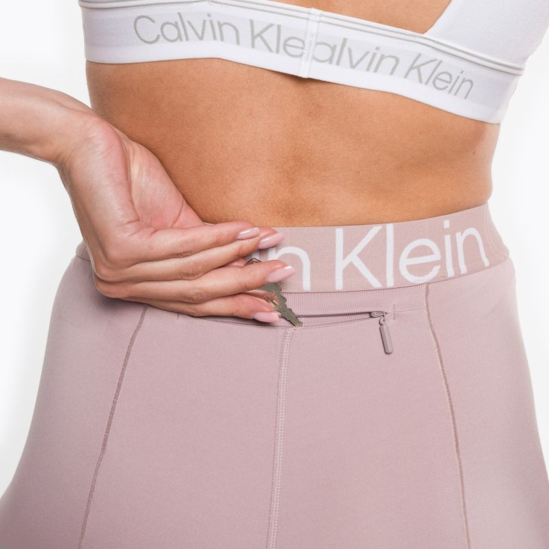 Dámské tréninkové legíny Calvin Klein 7/8 8HR gray rose 4