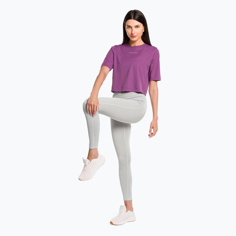 Dámské tričko Calvin Klein Knit amethyst 2