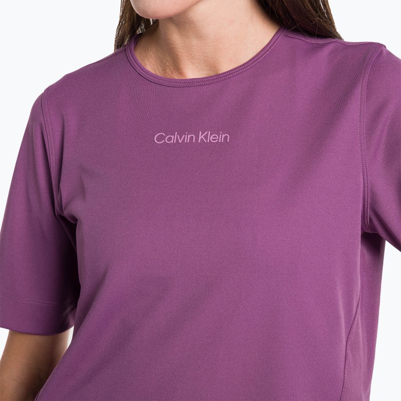 Dámské tričko Calvin Klein Knit amethyst 4