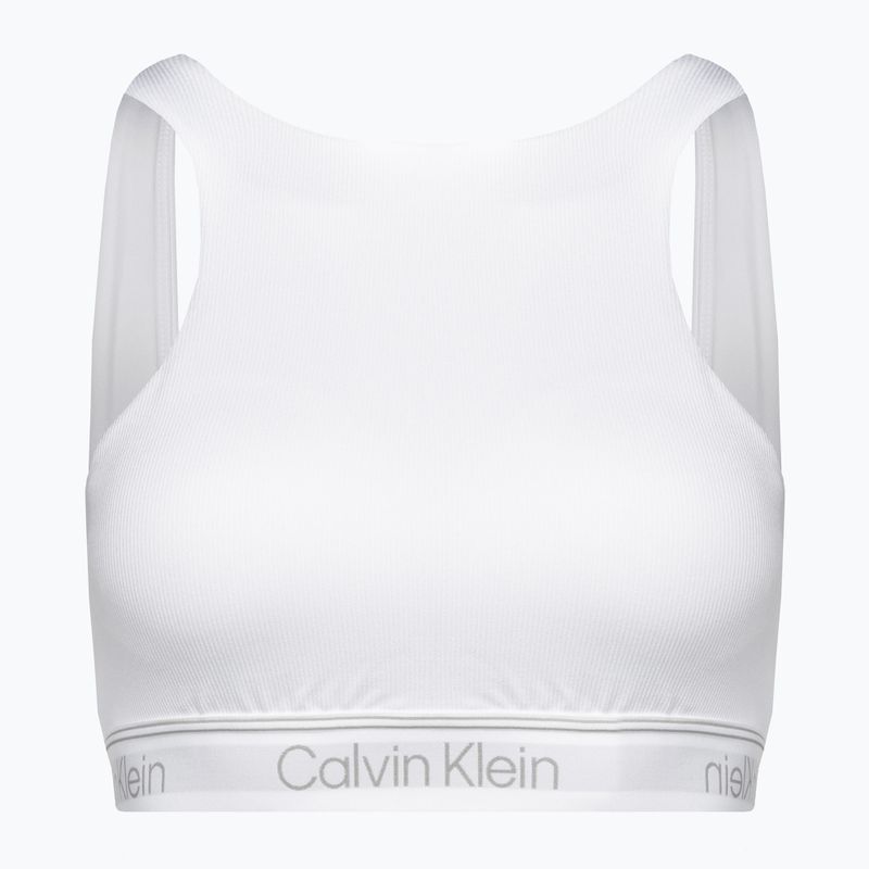 Calvin Klein Medium Support YAF jasně bílá fitness podprsenka 5