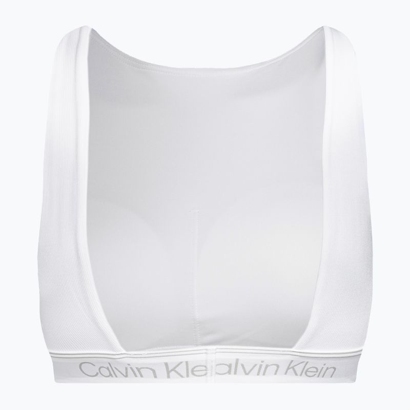 Calvin Klein Medium Support YAF jasně bílá fitness podprsenka 6