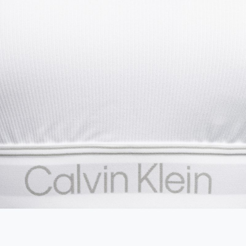 Calvin Klein Medium Support YAF jasně bílá fitness podprsenka 7