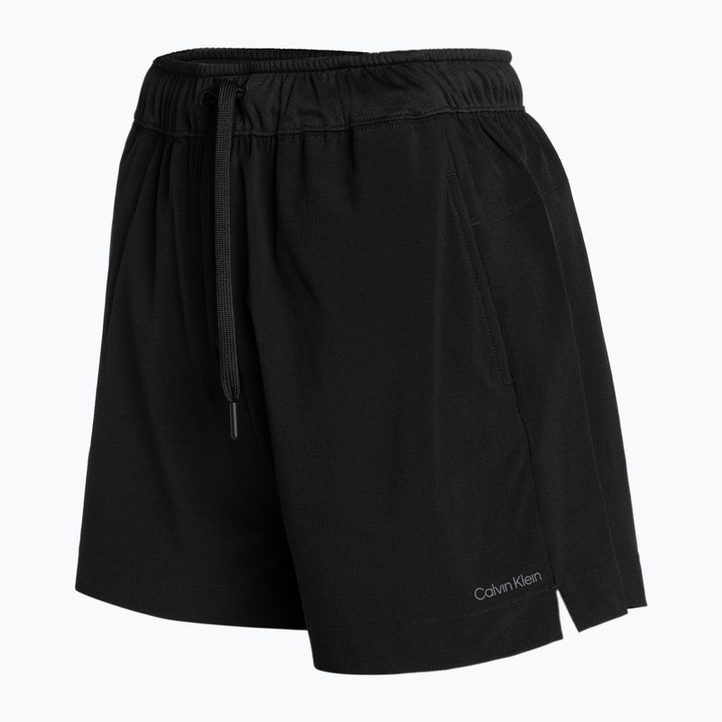Dámské tréninkové šortky Calvin Klein Knit BAE black beauty 7
