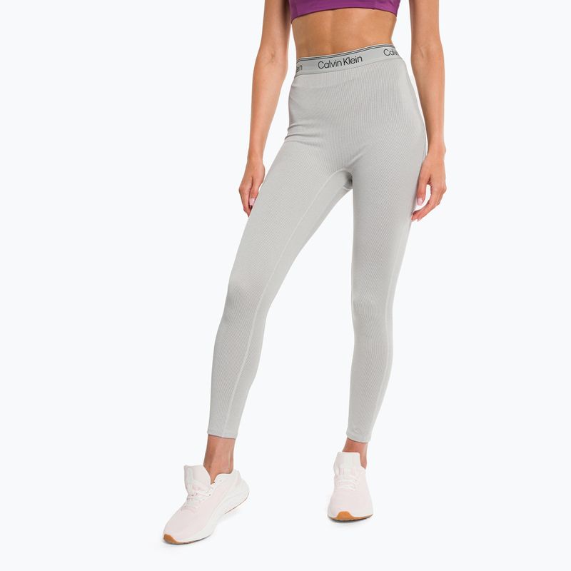 Dámské tréninkové legíny Calvin Klein 7/8 P7X athletic gree heather