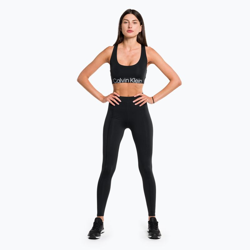 Calvin Klein Medium Support BAE black beauty fitness podprsenka 2