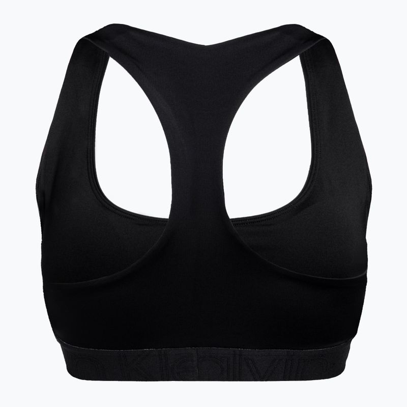 Calvin Klein Medium Support BAE black beauty fitness podprsenka 6