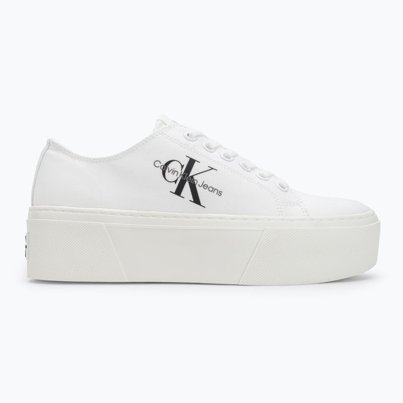 Dámské tenisky Calvin Clain YW0YW01033 Vulc Flatform+ Cupsole Low white 2