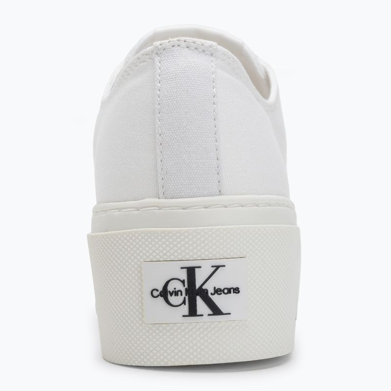 Dámské tenisky Calvin Clain YW0YW01033 Vulc Flatform+ Cupsole Low white 6