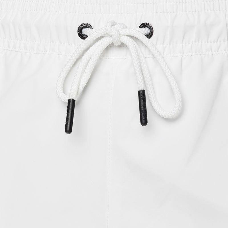 Pánské plavecké šortky Calvin Klein Medium Drawstring white 3
