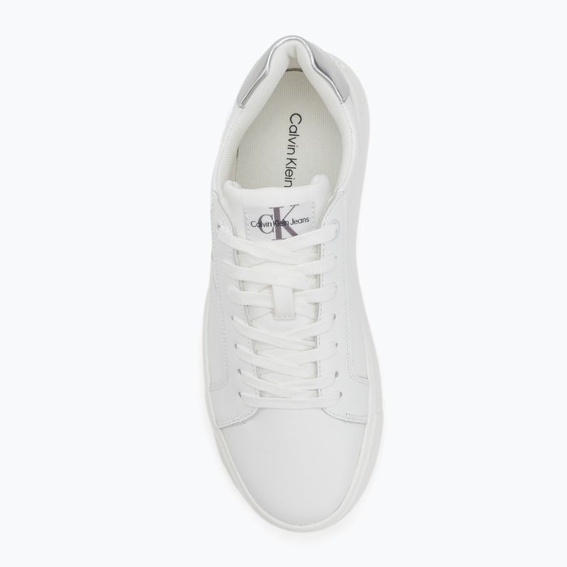 Dámské boty Calvin KleinYW0YW01224 Cupsole Mono Lth Wn white/silver 5