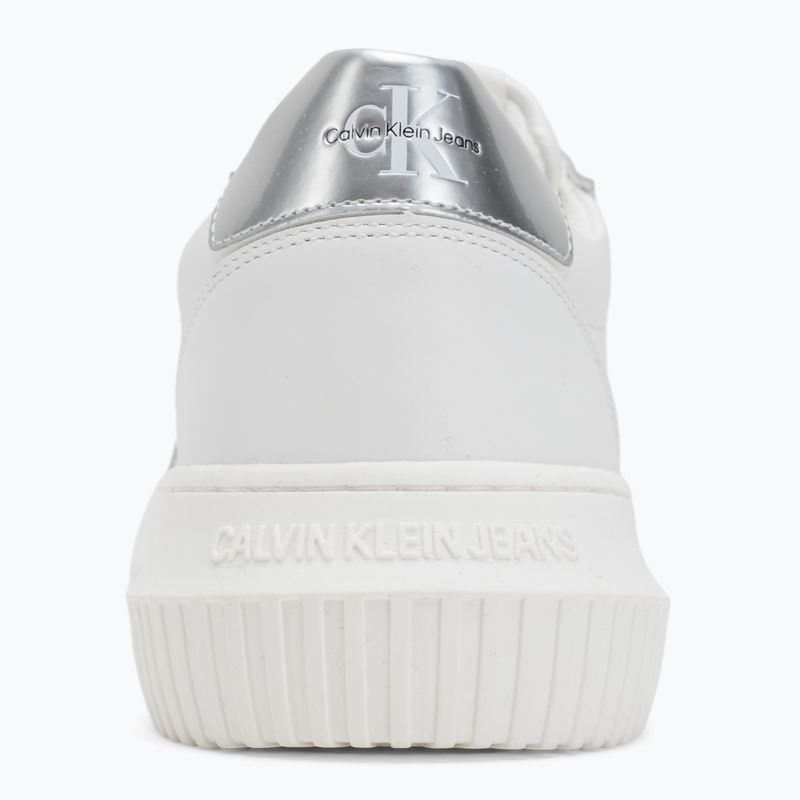 Dámské boty Calvin KleinYW0YW01224 Cupsole Mono Lth Wn white/silver 6