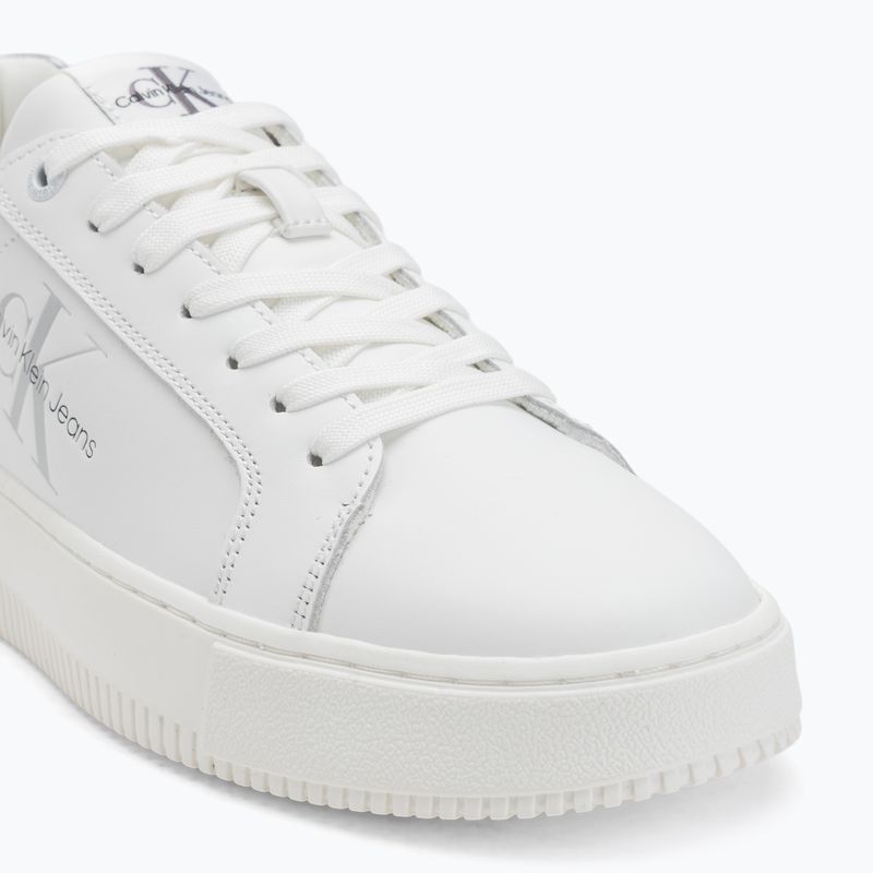Dámské boty Calvin KleinYW0YW01224 Cupsole Mono Lth Wn white/silver 7