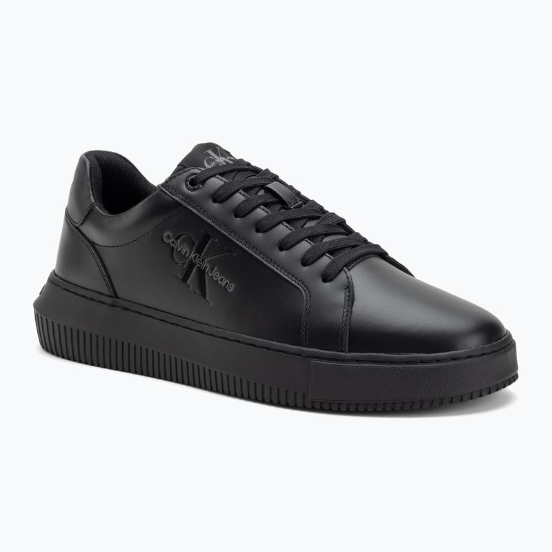 Pánské boty Calvin Klein YM0YM00681 Chunky Cupsole Monologo Lth triple black