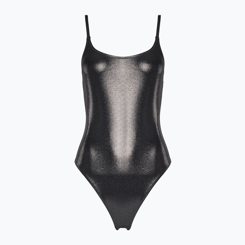 Dámské jednodílné plavky Calvin Klein Scoop Back Black