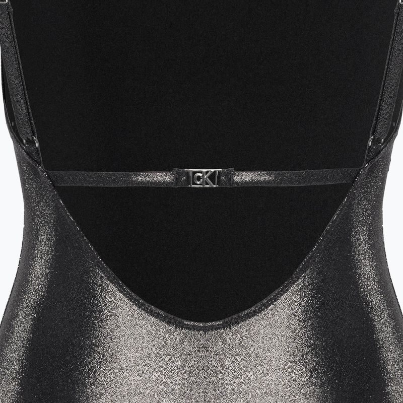 Dámské jednodílné plavky Calvin Klein Scoop Back Black 3