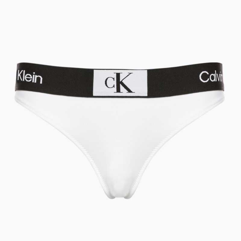 Calvin Klein Spodní díl tang YCD bílý