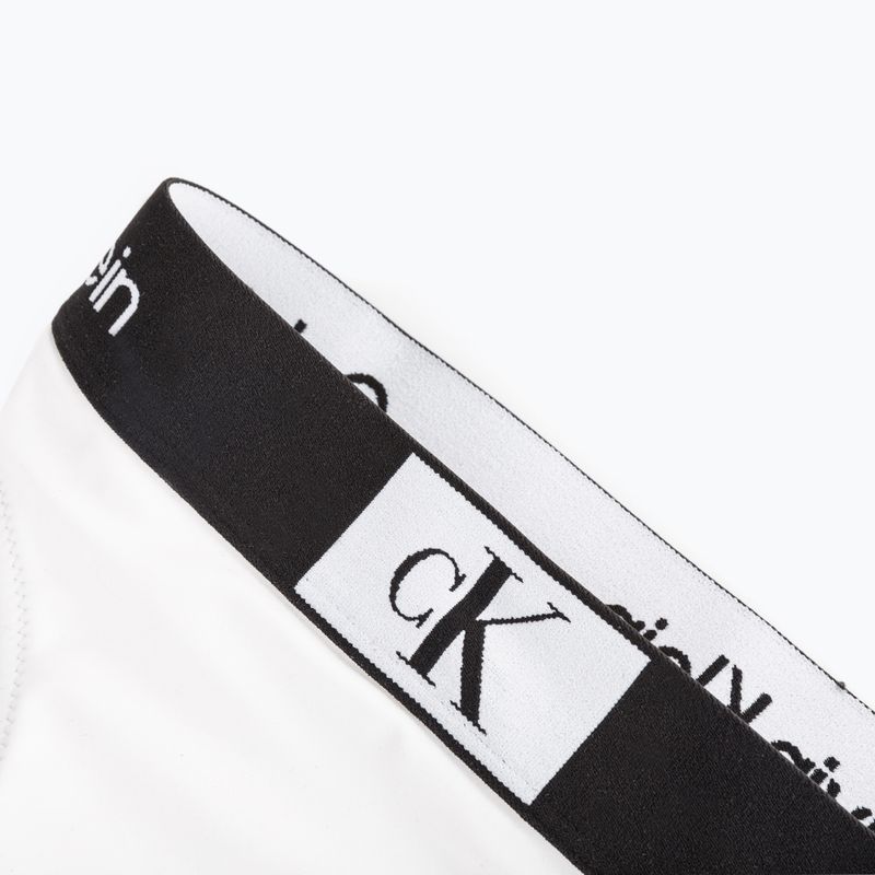 Calvin Klein Spodní díl tang YCD bílý 3