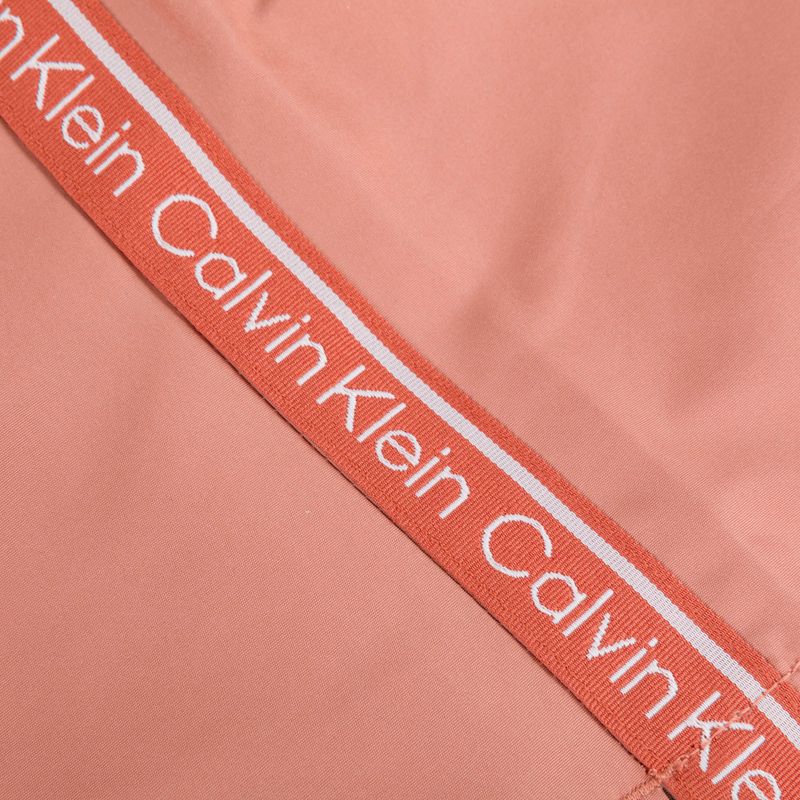 Pánské plavecké šortky Calvin Klein Medium Drawstring růžové 3