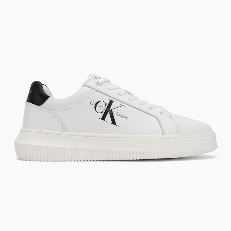 Pánské boty Calvin Klein YM0YM00681 Chunky Cupsole Monologo Lth triple bright white/black 2