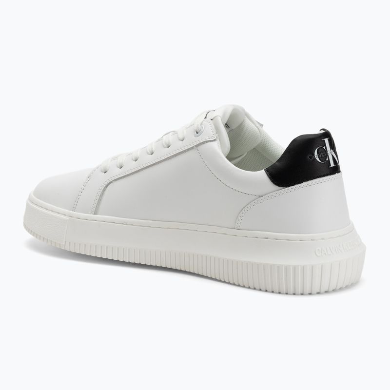Pánské boty Calvin Klein YM0YM00681 Chunky Cupsole Monologo Lth triple bright white/black 3