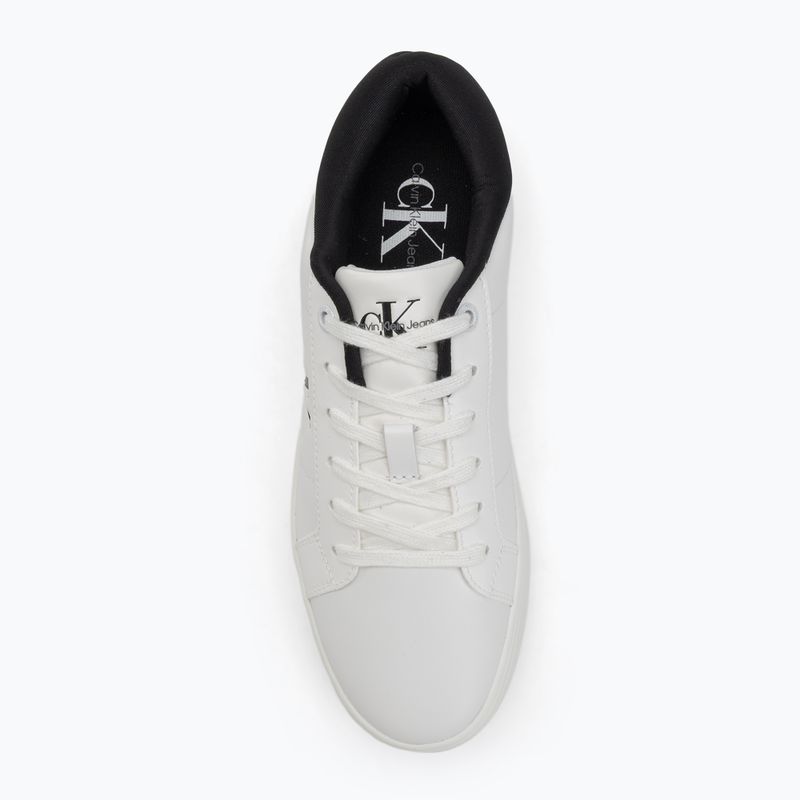 Dámské boty Calvin KleinYW0YW01444 Classic Cupsole Lowlaceup Lth Wn bright white/black 5