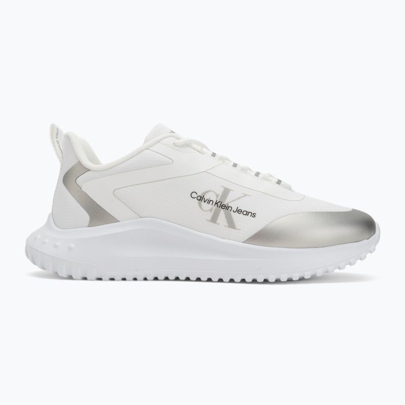 Dámské boty Calvin Klein Eva Runner Low Lace Mix Ml Wn bright white/silver 2