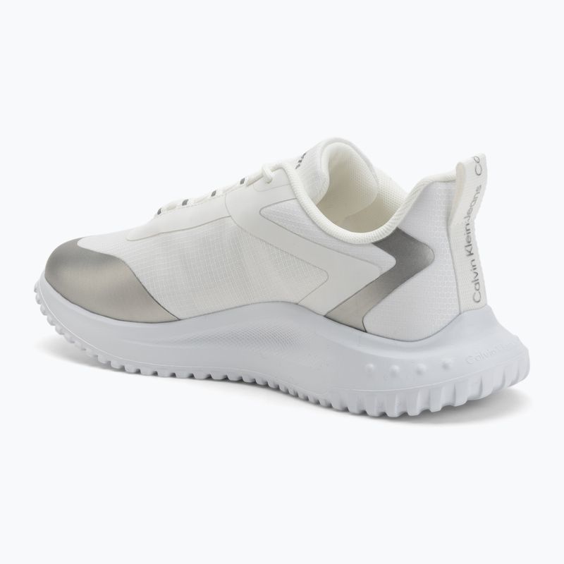 Dámské boty Calvin Klein Eva Runner Low Lace Mix Ml Wn bright white/silver 3