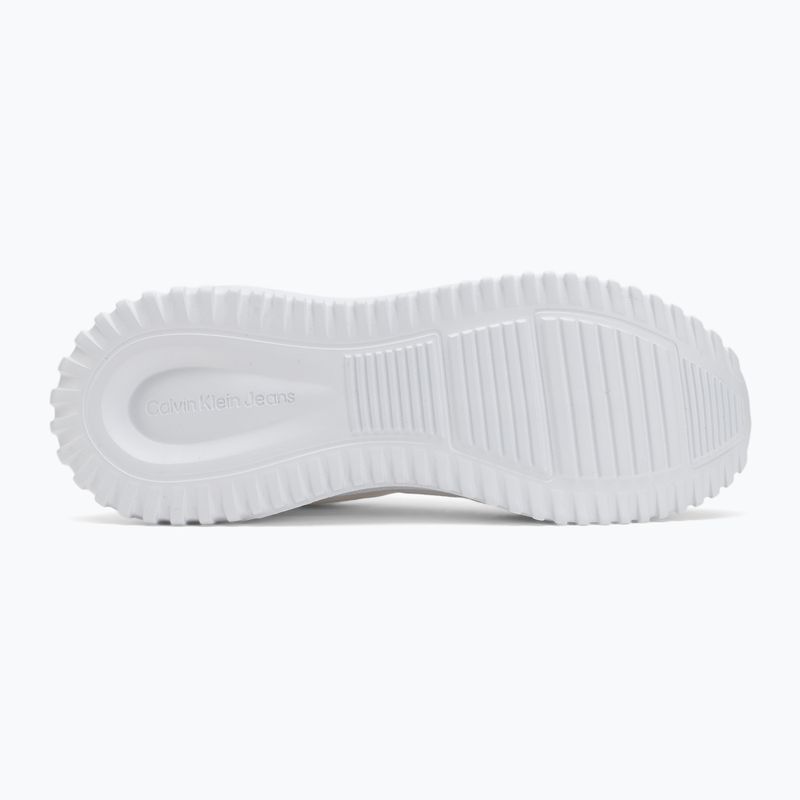 Dámské boty Calvin Klein Eva Runner Low Lace Mix Ml Wn bright white/silver 4