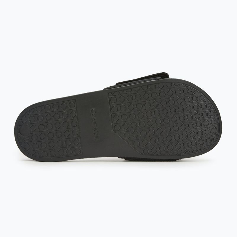 Pánské nazouváky  Calvin Klein HM0HM01437 Adj Pool Slide TPU black 4