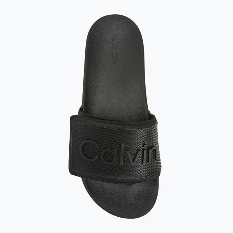 Pánské nazouváky  Calvin Klein HM0HM01437 Adj Pool Slide TPU black 5
