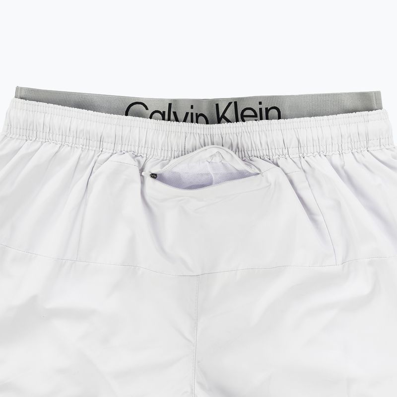 Pánské plavecké šortky  Calvin Klein Short Double Waistband nimbus cloud 5