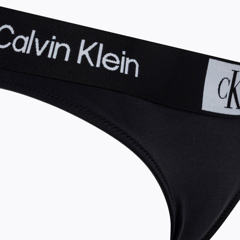 Spodní díl plavek  Calvin Klein Bikini black 3