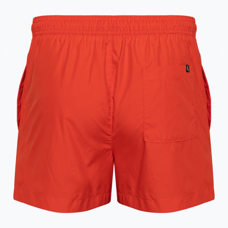 Pánské plavecké šortky  Calvin Klein Short Drawstring hot heat 2