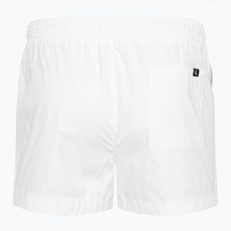 Pánské plavecké šortky  Calvin Klein Short Drawstring classic white 2