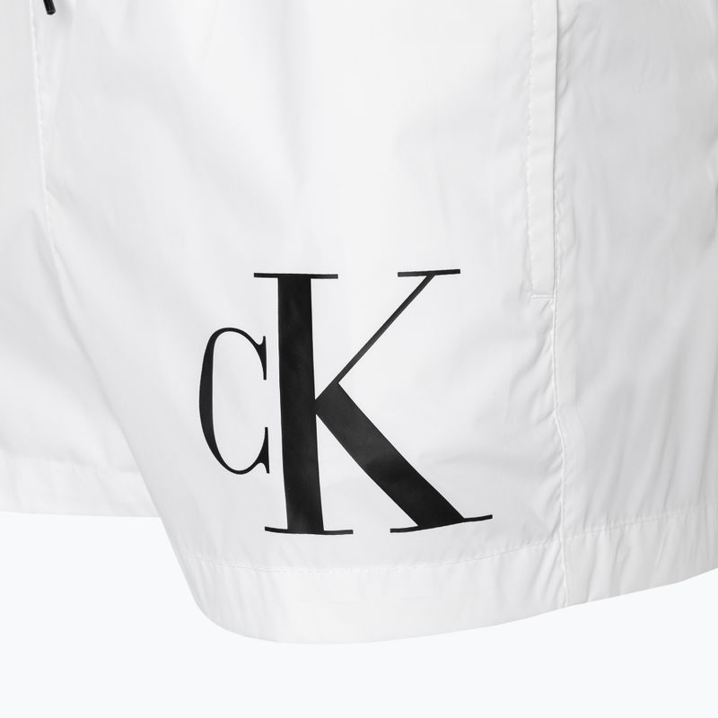 Pánské plavecké šortky  Calvin Klein Short Drawstring classic white 3