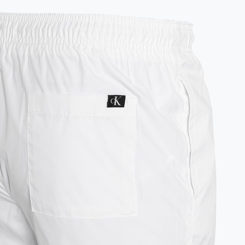 Pánské plavecké šortky  Calvin Klein Short Drawstring classic white 4