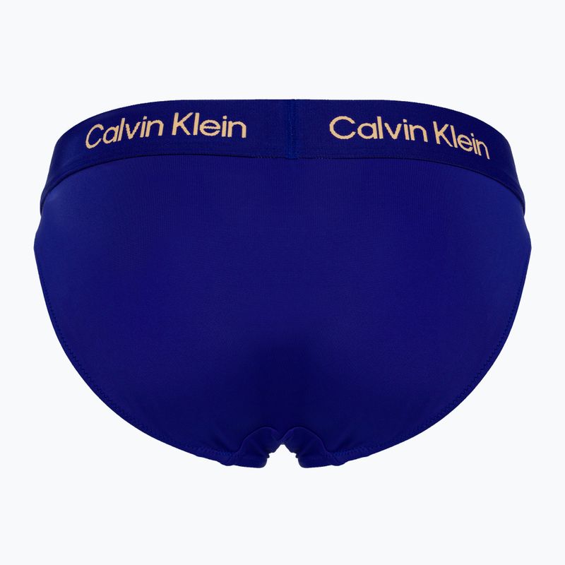 Spodní díl plavek  Calvin Klein Bikini midnight lagoon 2