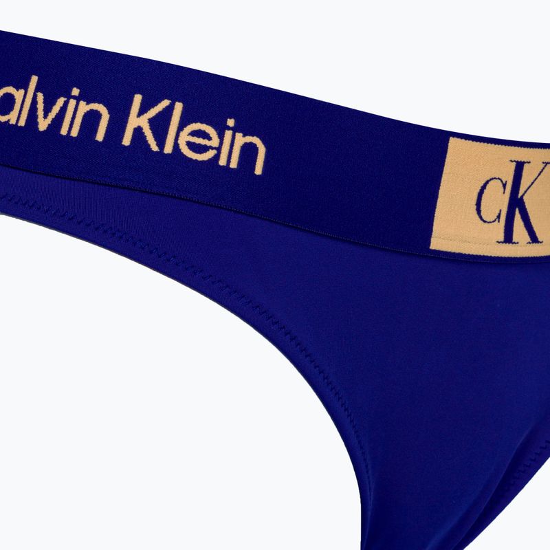 Spodní díl plavek  Calvin Klein Bikini midnight lagoon 3