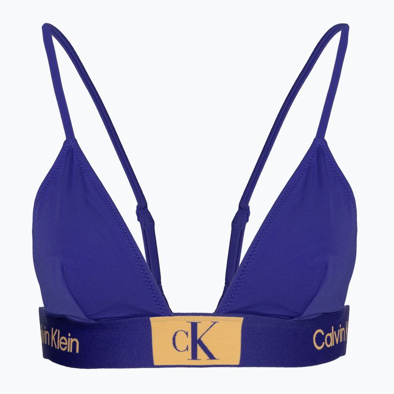 Horní díl plavek  Calvin Klein Fixed Triangle-RP midnight lagoon