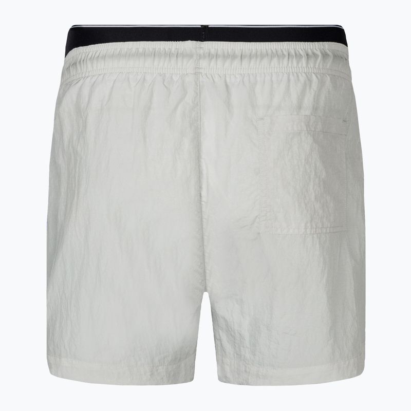 Pánské plavecké šortky  Calvin Klein Medium Double WB nimbus cloud 2