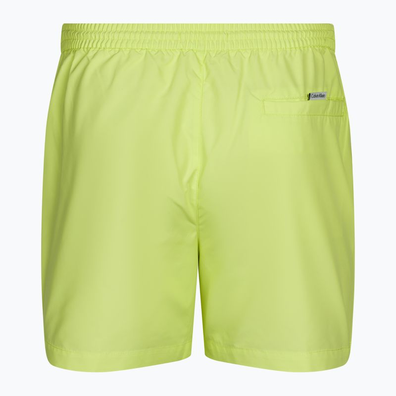 Pánské plavecké šortky  Calvin Klein Medium Drawstring sunny lime 2