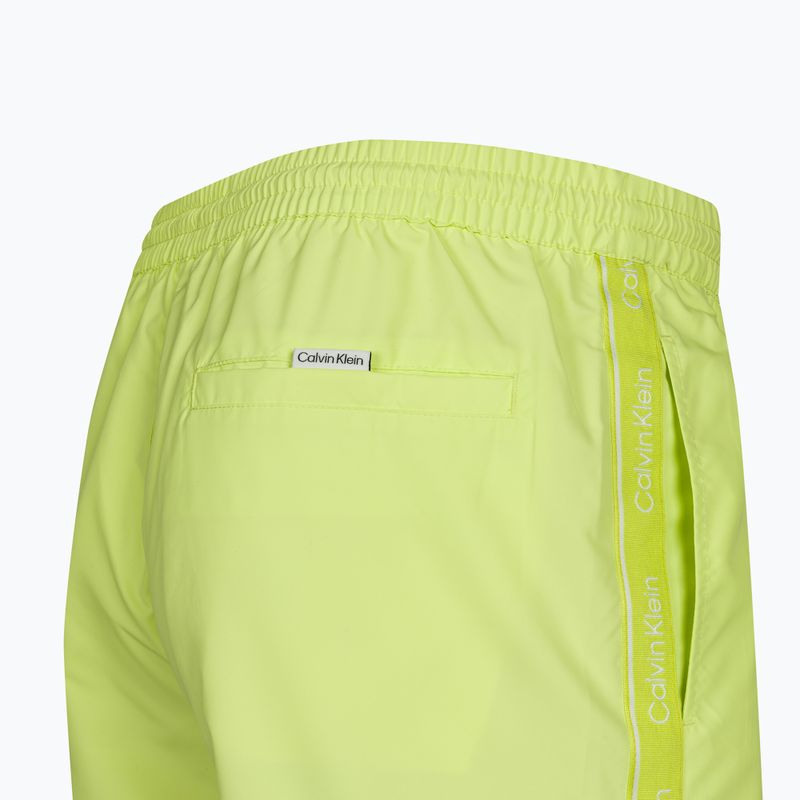 Pánské plavecké šortky  Calvin Klein Medium Drawstring sunny lime 4