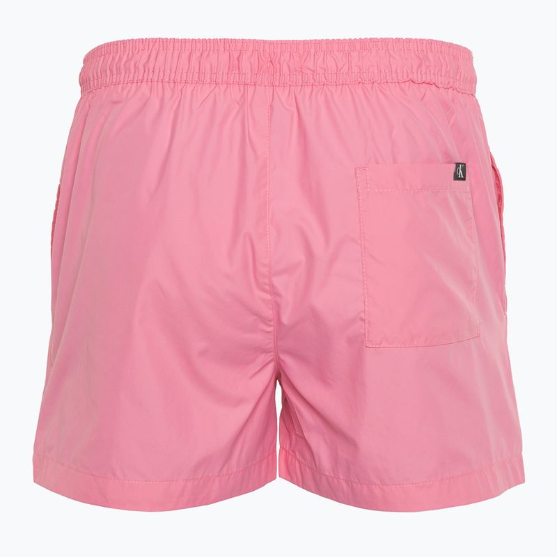 Pánské plavecké šortky  Calvin Klein Short Drawstring sachet pink 2