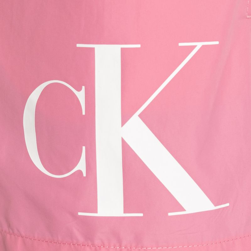 Pánské plavecké šortky  Calvin Klein Short Drawstring sachet pink 3