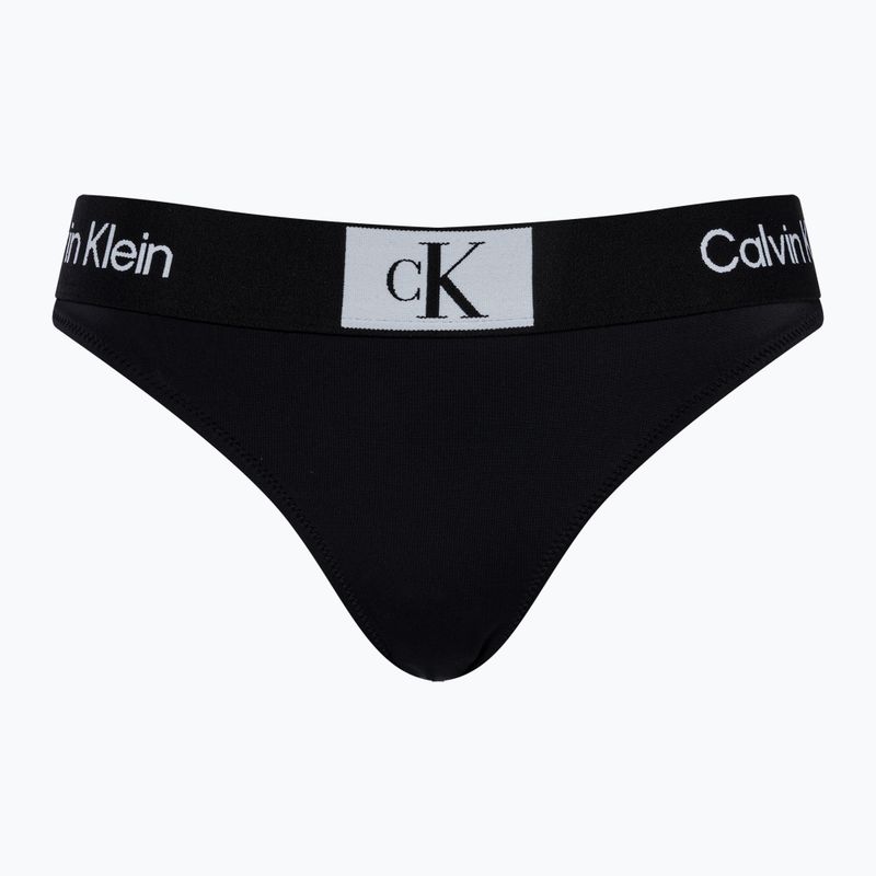 Spodní díl plavek  Calvin Klein Thong black