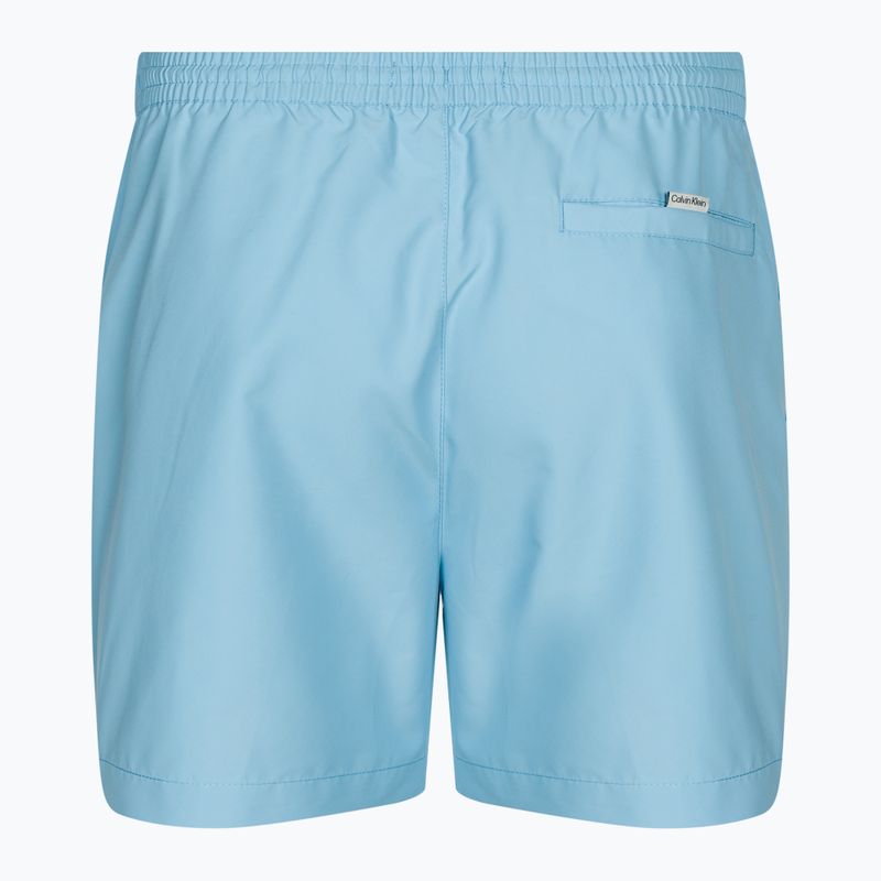 Pánské plavecké šortky  Calvin Klein Medium Drawstring pleasant blue 2