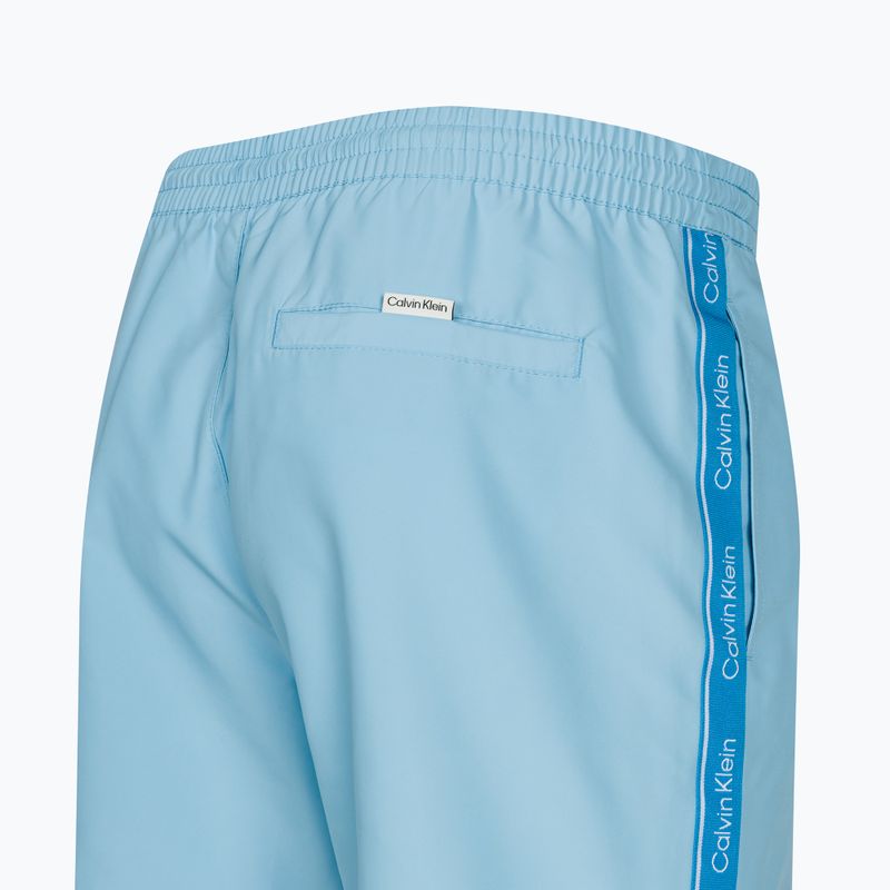 Pánské plavecké šortky  Calvin Klein Medium Drawstring pleasant blue 4