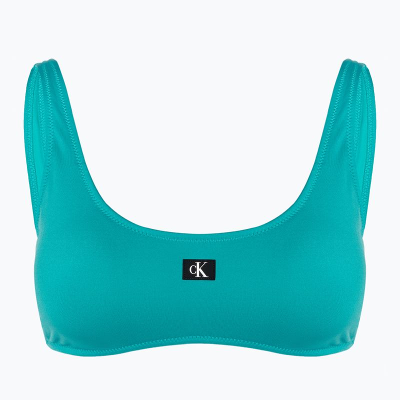 Horní díl plavek  Calvin Klein Bralette-RP blue ocean